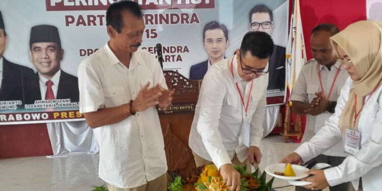 HUT Partai Gerindra ke-15, DPC Kota Yogyakarta Targetkan Penambahan Kursi DPRD di Pemilu 2024