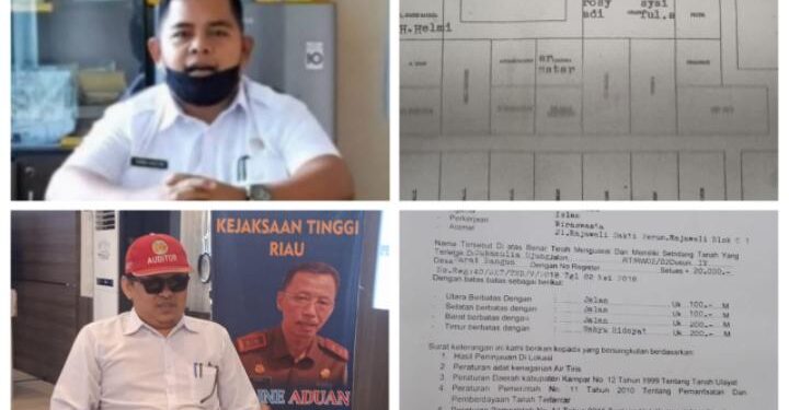 Diduga Mafia Tanah, Kades Tarai Bangun Resmi Dilaporkan ke Polda Riau