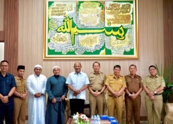 Calon Petugas Haji Langkat Sowan ke Syah Afandin