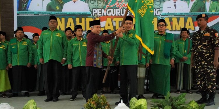 Afandin Hadiri Pelantikan PC NU Kabupaten Langkat