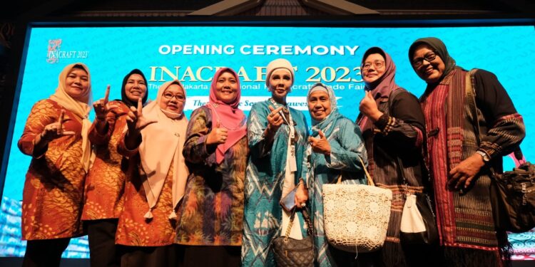 Endang Syah Afandin Hadiri Pembukaan INACRAFT Tahun 2023 di Jakarta