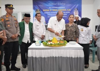 Plt Bupati Langkat Resmikan Kantor Baru Kelurahan Kwala Bingai