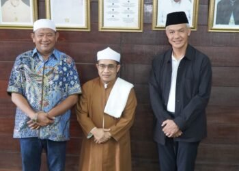 Kunjungi Tuan Guru Besilam, Ganjar Pranowo Disambut Plt Bupati Langkat