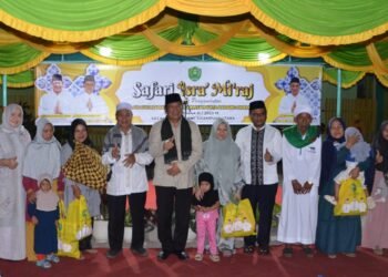 Wali Kota Padang Sidempuan Hadiri Safari Isra Mi’raj di Kelurahan Timbangan
