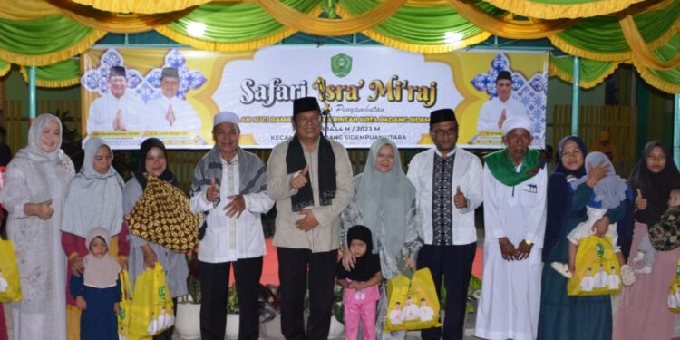 Wali Kota Padang Sidempuan Hadiri Safari Isra Mi’raj di Kelurahan Timbangan