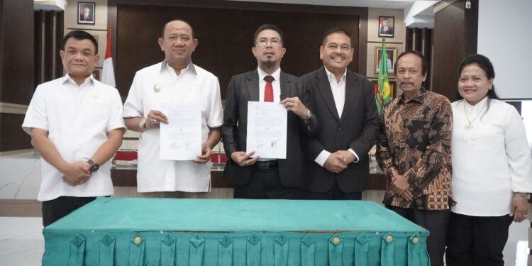 Universitas Sari Mutiara & STMIK Kaputama Binjai MoU dengan Pemkab Langkat