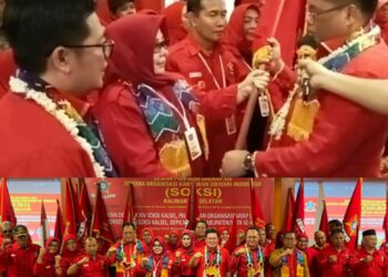 Ketua Umum SOKSI Dalam Pelantikan SOKSI Kalsel : Kader Harus Proaktif Dan Menjadi Trendsetter Untuk Menangkan Partai Golkar Di Pemilu 2024 Demi Indonesia Maju