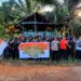 Wujud Sinergitas TNI-Polri, Satgas Pamtas Yonarmed 19/105 Trk Bogani Patroli Bersama Polri Di Perbatasan RI-Malaysia
