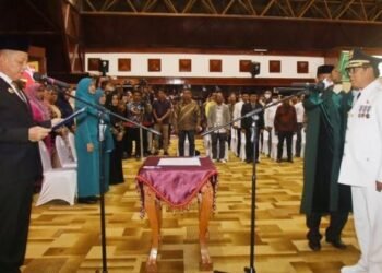 Optimalkan Roda Pemerintahan, Pj Gubernur Aceh Lantik Pj Bupati Gayo Lues