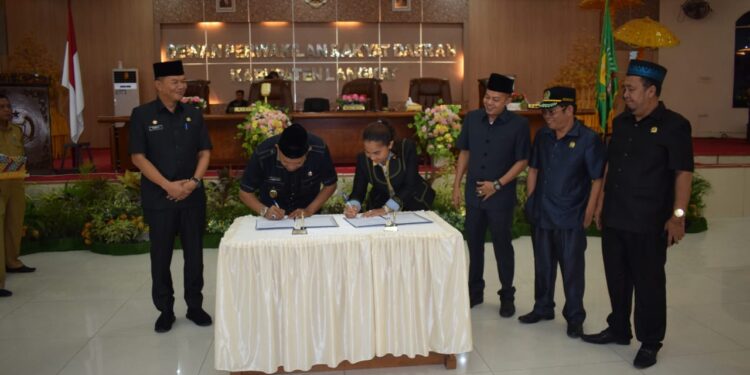 DPRD Langkat Gelar Rapat Paripurna LKPJ Bupati