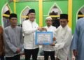 Kali Ini Rombongan 2 Safari Ramadhan Pemkab Langkat Datangi Masjid AL Hidayah Pantai Gemi