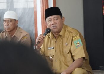Sholat Zuhur Jadi Imam, Usainya Afandin Isi Tausiyah