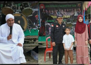 Kolaborasi Musisi dan Jurnalis Puskominfo Indonesia Demi Kebaikan Lakukan Santunan Anak Yatim dan Buka Puasa Bersama