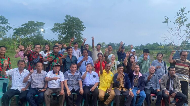 SOKSI Binjai dan Relawan Menangkan Mangihut Sinaga Menuju DPR RI
