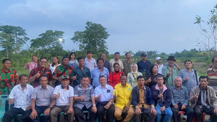 SOKSI Binjai dan Relawan Menangkan Mangihut Sinaga Menuju DPR RI