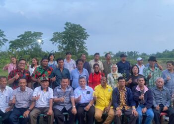 SOKSI Binjai dan Relawan Menangkan Mangihut Sinaga Menuju DPR RI
