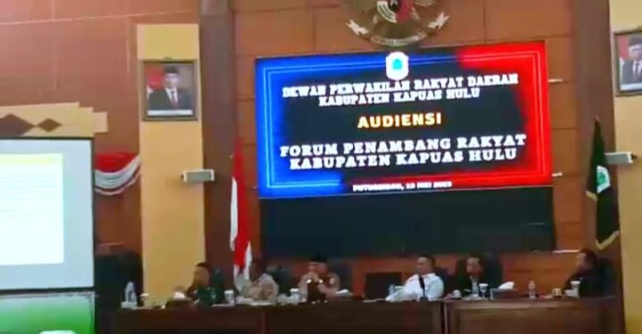 Soal Tambang Emas, Masyarakat Minta Pemkab Kapuas Hulu Segera Buat Peraturan Baru