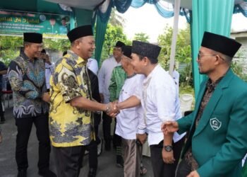 Hadiri Halal Bi Halal Al Washliyah Langkat, Syah Afandin Ajak Taati Allah