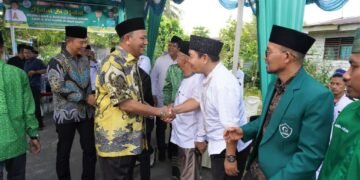 Hadiri Halal Bi Halal Al Washliyah Langkat, Syah Afandin Ajak Taati Allah