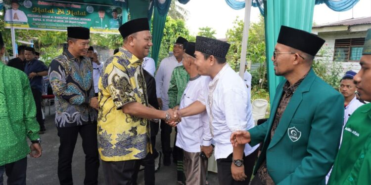Hadiri Halal Bi Halal Al Washliyah Langkat, Syah Afandin Ajak Taati Allah