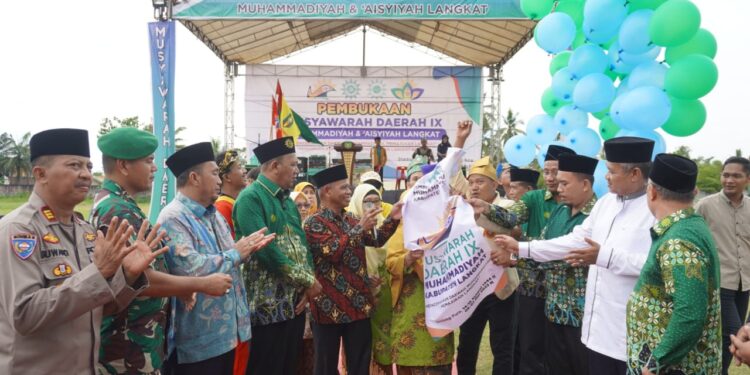 Musda ke IX Muhamadiyah Kabupaten Langkat Berjalan Lancar