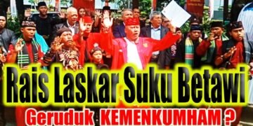 Laskar Suku Betawi geruduk datangi Kemenkumham
