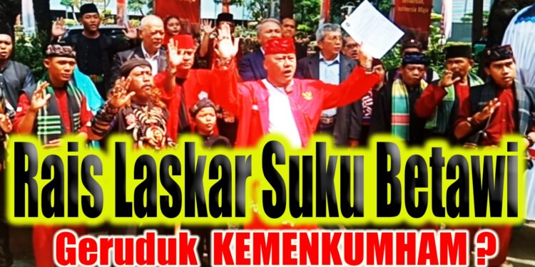 Laskar Suku Betawi geruduk datangi Kemenkumham