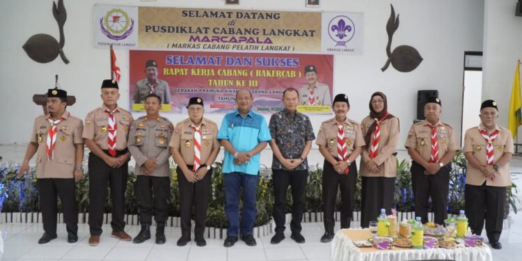 Pramuka Langkat Tuan Rumah Raimuna Daerah Sumut ke VIII, Ini Pesan Syah Afandin