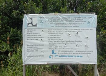 Diduga ada Kerugian Negara pada Proyek Pembangunan Pile Slab Ruas Nanga Semangut – Putussibau (MYC) di kabupaten Kapuas Hulu Oleh PT. Asria Jaya KSO dan PT. Lintas Kapuas Persada