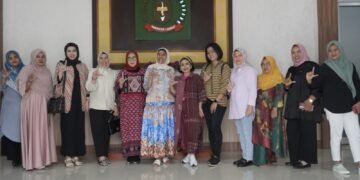 Ny Endang Kurniasih Terima Kunjungan Dekranas Pusat di Langkat