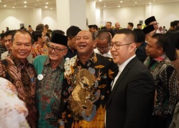 Plt Bupati Langkat Hadiri Pelantikan Pengurus MES Sumut