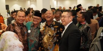 Plt Bupati Langkat Hadiri Pelantikan Pengurus MES Sumut
