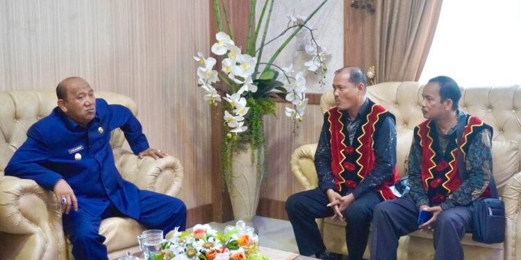 HIMNI Langkat Audiensi Undang Syah Afandin di Pelantikan