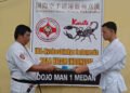 Karate Kala Hitam Indonesia Dojo MAN-1 Medan Gelar Ujian Kenaikan Tingkat