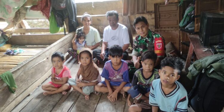 Kondisi Keluarga Habair Pasangan Nurbiah Beranak 6 Sangat Memprihatinkan