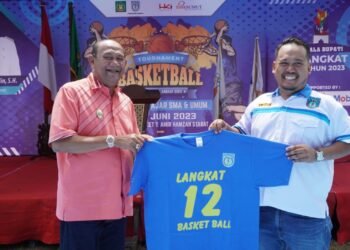 Perbasi Gelar Tournament Antar Pelajar Perebutkan Piala Plt Bupati Langkat