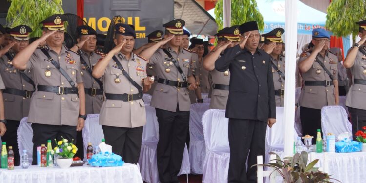 217 Siswa SPN Polda Sumut Dilantik, Plt Bupati Langkat: Jadilah Polisi yang Amanah