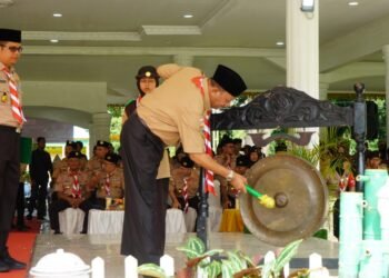 Raimuna Gerakan Pramuka Sumut ke-VIII Resmi Ditutup Plt Bupati Langkat
