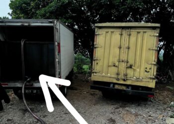 Diduga Kendaraan Modifikasi Pengangkut BBM Bersubsidi Milik Aparat, LSM  Minta APH Tertibkan Aktifitas Penyalahgunaan BBM Bersubsidi di Jalan pasar Parung Waru Kabupaten Bogor