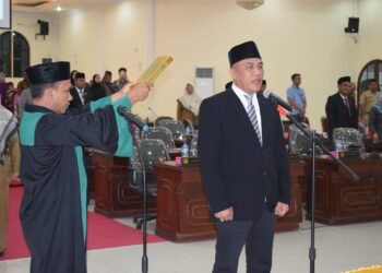 Ibnu Hajar Resmi Dilantik Menjadi Anggota DPRD Langkat Gantikan Azman