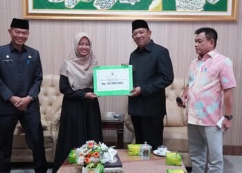 Lepas Kafilah Qasidah Langkat, Syah Afandin Fasilitasi Penginapan & Uang Saku