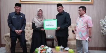 Lepas Kafilah Qasidah Langkat, Syah Afandin Fasilitasi Penginapan & Uang Saku