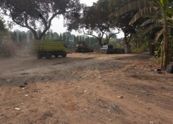 Sebabkan Polusi Udara, LSM Berkordinasi Nilai Proyek Urugan Tanah Adhikarya Abaikan K3