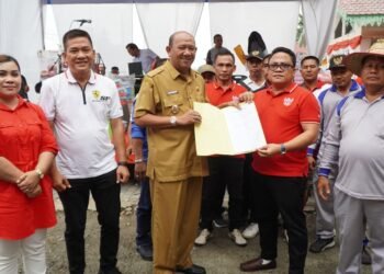Plt Bupati Langkat Hadiri Pawai Karnaval Kecamatan Sirapit