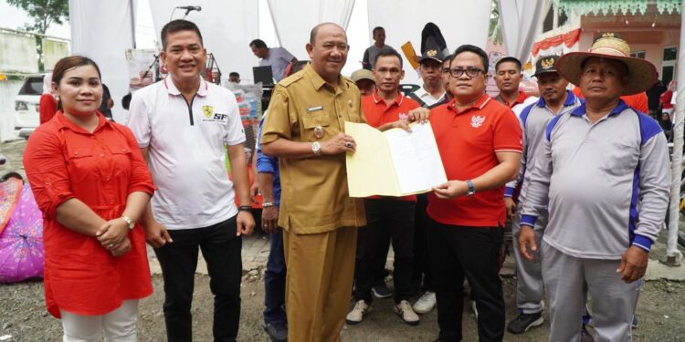 Plt Bupati Langkat Hadiri Pawai Karnaval Kecamatan Sirapit