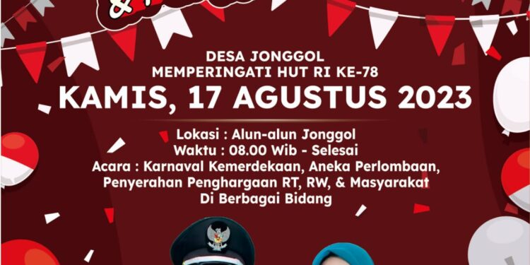 Penghargaan Dari Kepala Desa Jonggol Kepada Masyarakat Dalam Gebyar Kemerdekaan Hut RI Ke-78 Tahun