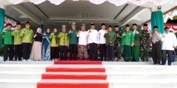 Plt Bupati Langkat Hadiri Pelantikan MWC NU