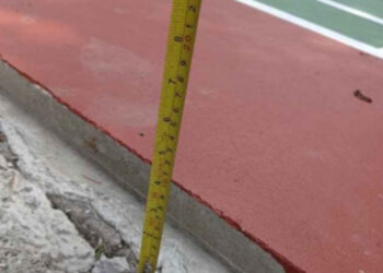 Sudin Pemuda dan Olahraga Gesit, Kerjakan Lapangan Bulutangkis Malaka Sari 9 Hari Kerja
