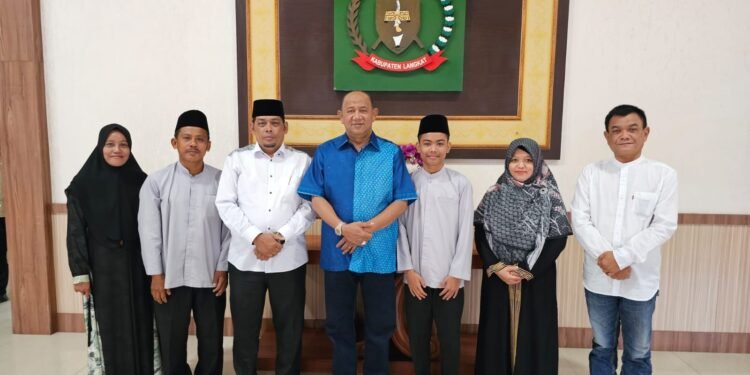 Dua Putra Langkat Ikuti MTQ JQH Tingkat ASEAN & Nasional, Syah Afandin: Ini Kebanggaan