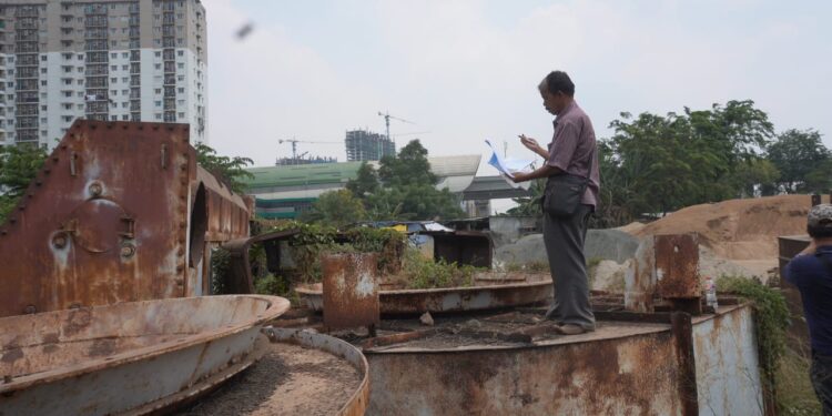 Sebahagian Besar Besi Tua Sitaan di Pekayon, Bareskrimum Mabes Polri Diduga Tutup Mata.